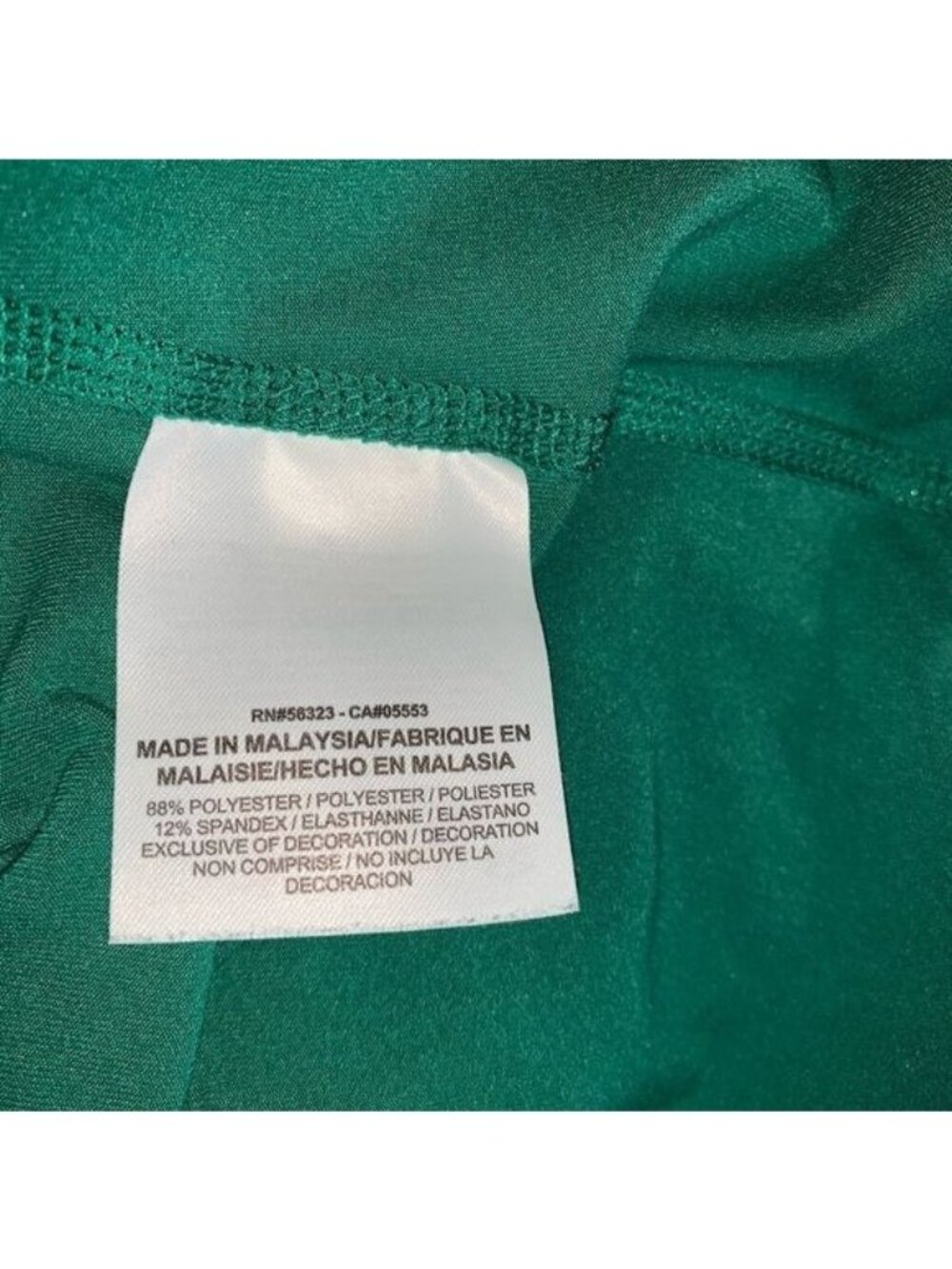 Nike Dri-Fit Green Long-Sleeve Running Shirt W/ Reflective Accents - S - Picture 3 of 11